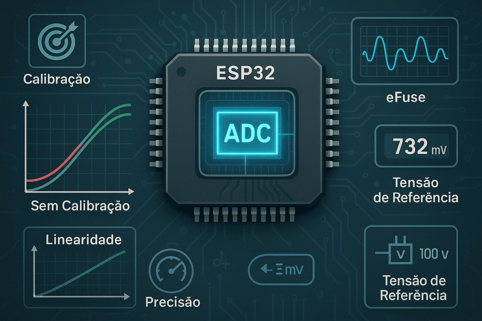 Como Calibrar o ADC do ESP32 da Forma Correta